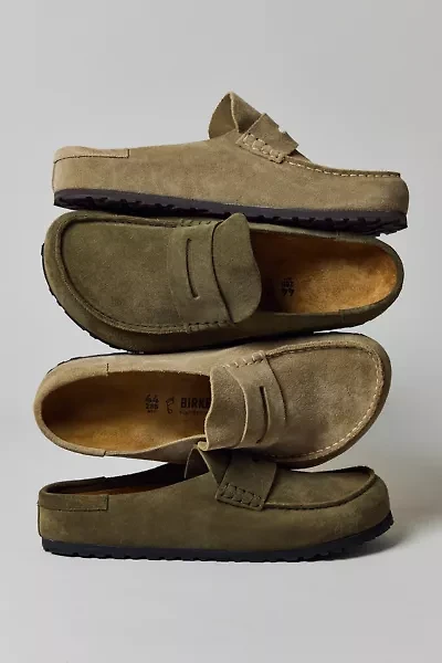 Birkenstock Men's Naples Wrapped Suede Loafer