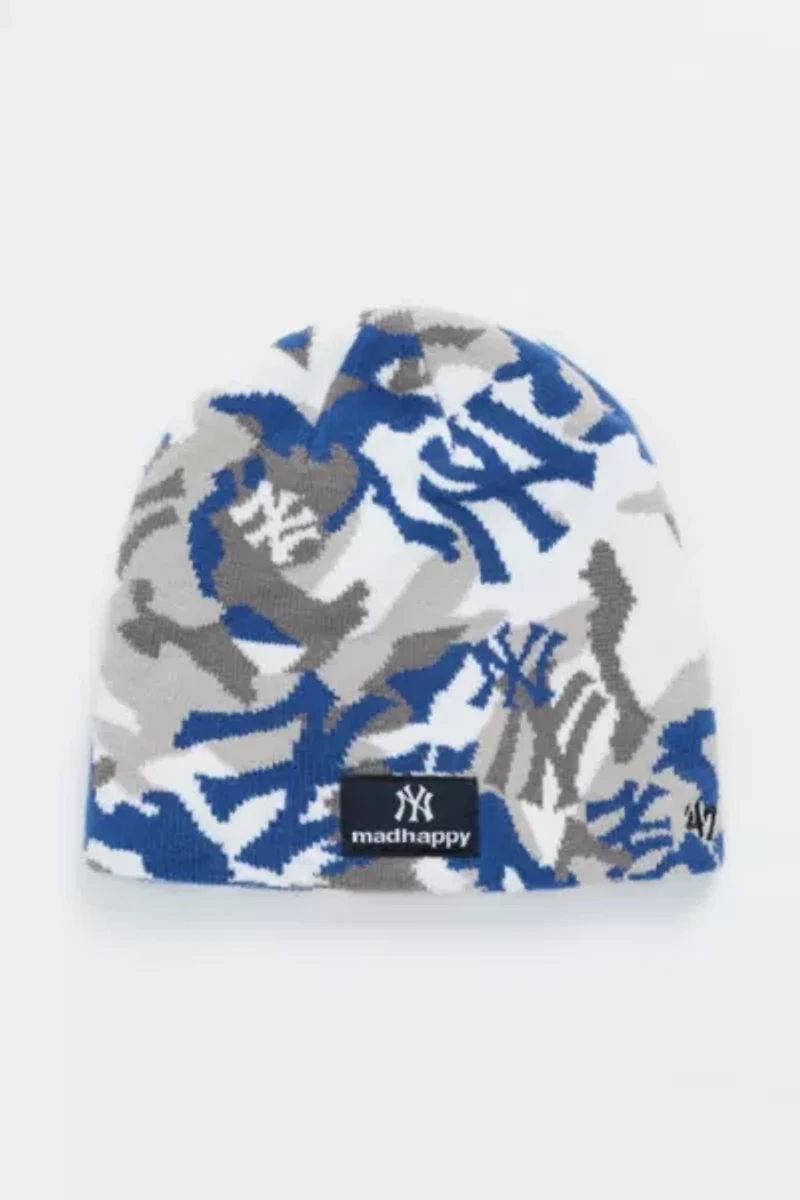 Madhappy MLB New York Yankees Camo '47 Skullcap Beanie