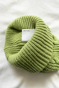 Adsum Cable Knit Lime Green Beanie
