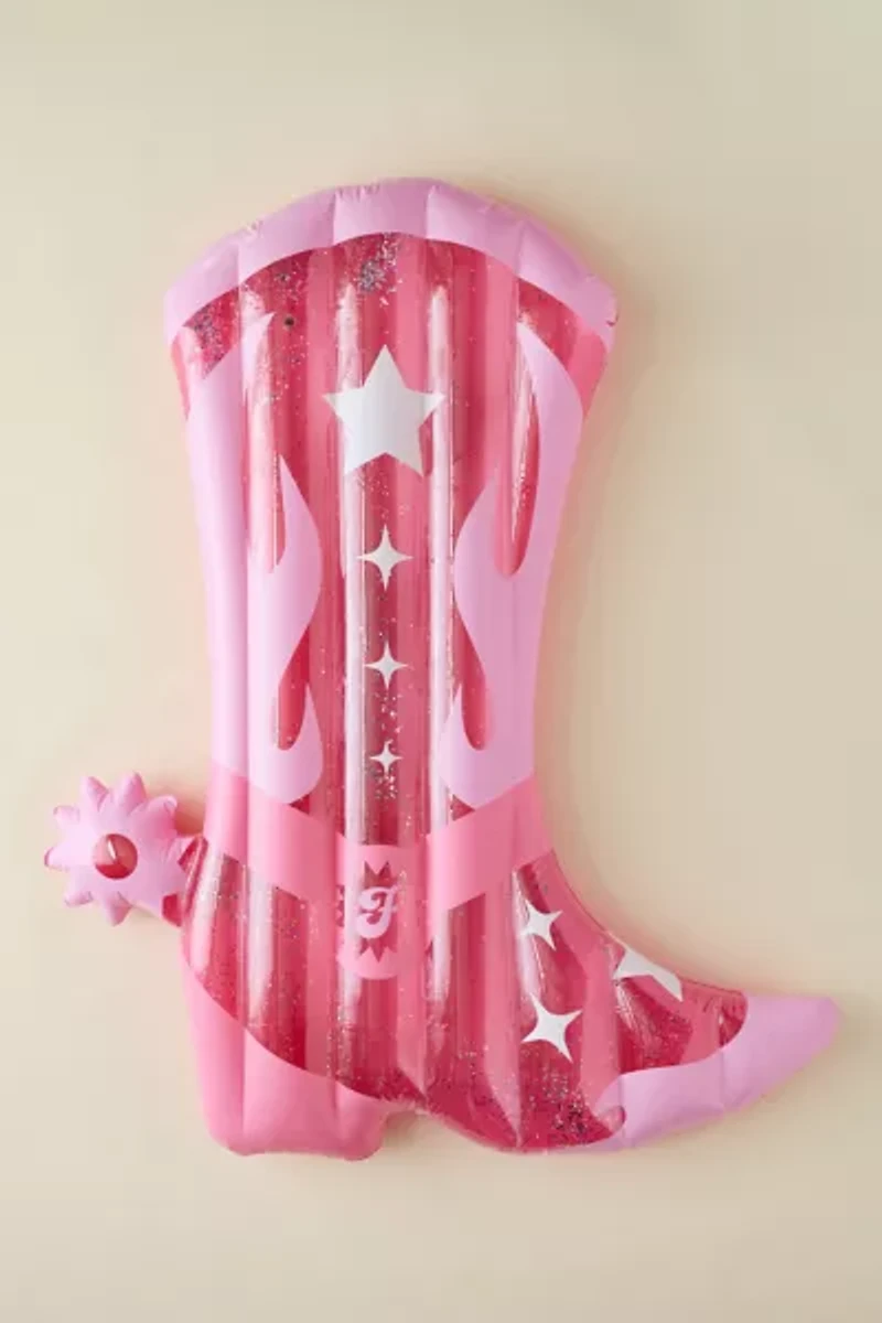 xo, Fetti Jumbo Cowgirl Boot Shaped Pool Float