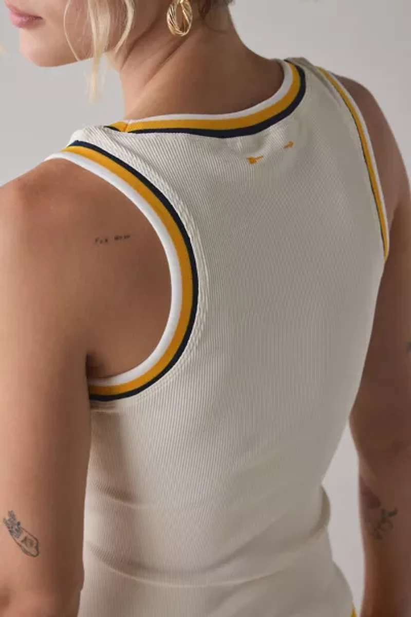 THE UPSIDE Kristy Rib Stripe Cropped Tank Top