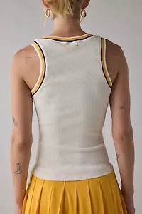 THE UPSIDE Kristy Rib Stripe Cropped Tank Top