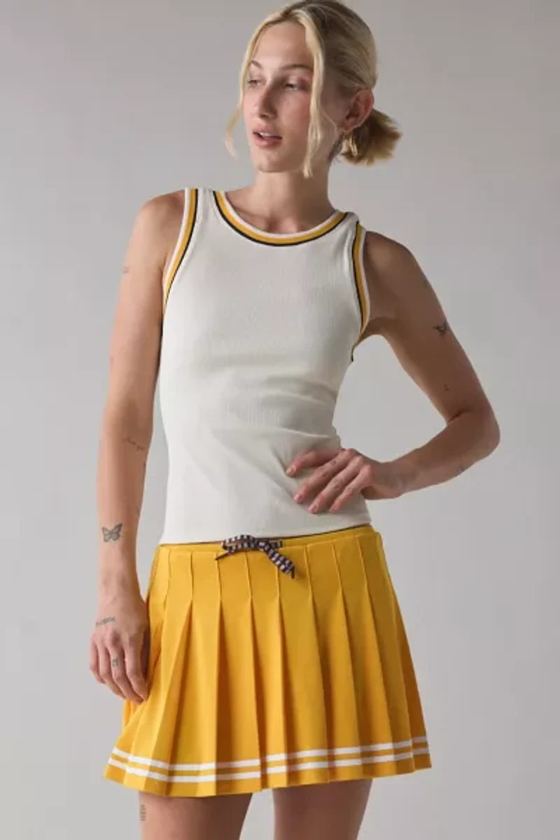 THE UPSIDE Prix Quinny Pleated Mini Skort