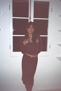 RAT BOI Midi Slip Skirt