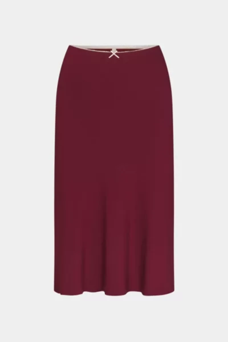 RAT BOI Midi Slip Skirt