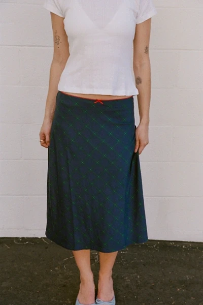RAT BOI Midi Slip Skirt