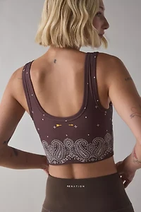 THE UPSIDE Mikkola Lou Scoop Neck Cropped Tank Top