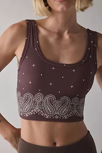THE UPSIDE Mikkola Lou Scoop Neck Cropped Tank Top