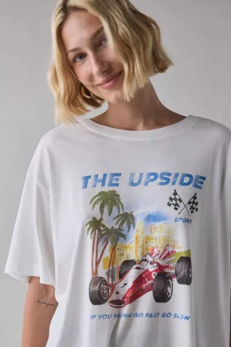 THE UPSIDE Raceway Sammi Graphic Tee