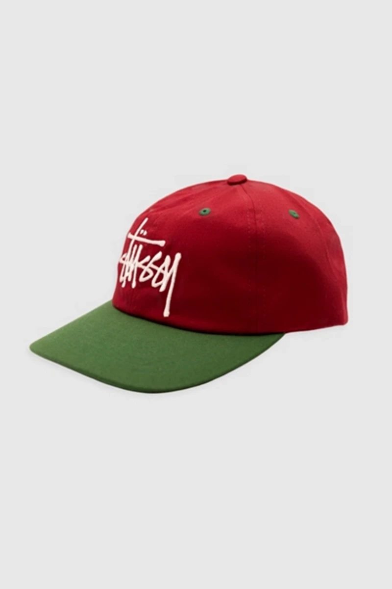 Stussy Low Profile Big Basic Snapback Hat