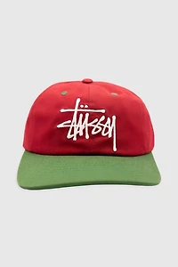 Stussy Low Profile Big Basic Snapback Hat