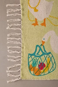 Cheeky Goose Printed Rug