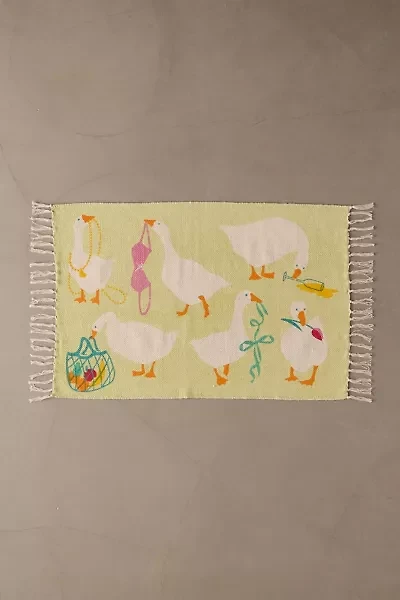 Cheeky Goose Printed Rug