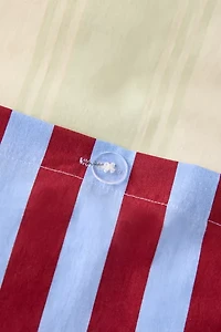 Riley Striped Reversible Duvet Cover