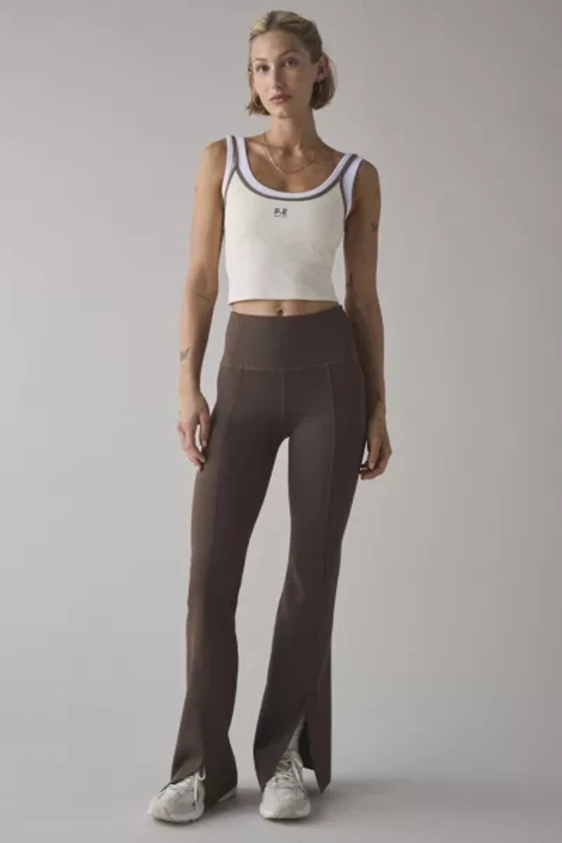 P.E NATION Forward Scoop Neck Layered Tank Top