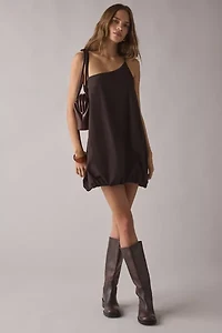 Motel Suesha Asymmetric Bubble Mini Dress