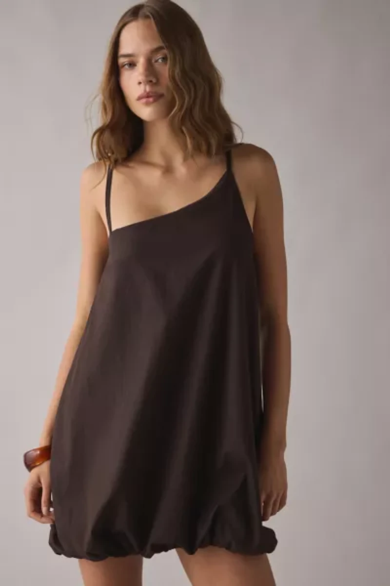Motel Suesha Asymmetric Bubble Mini Dress