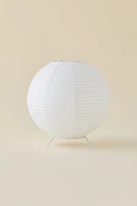 Round Paper Lantern LED Portable Table Lamp