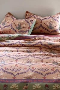 Waverly Floral Boho Gauze Duvet Cover