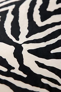 Darcie Zebra Patterned Core Duvet Set