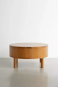 Juliette Round Wood Coffee Table