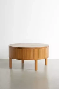 Juliette Round Wood Coffee Table