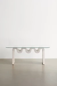 Aria Statement Wavy Coffee Table