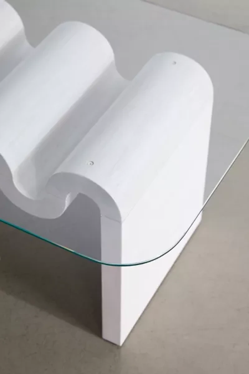 Aria Statement Wavy Coffee Table
