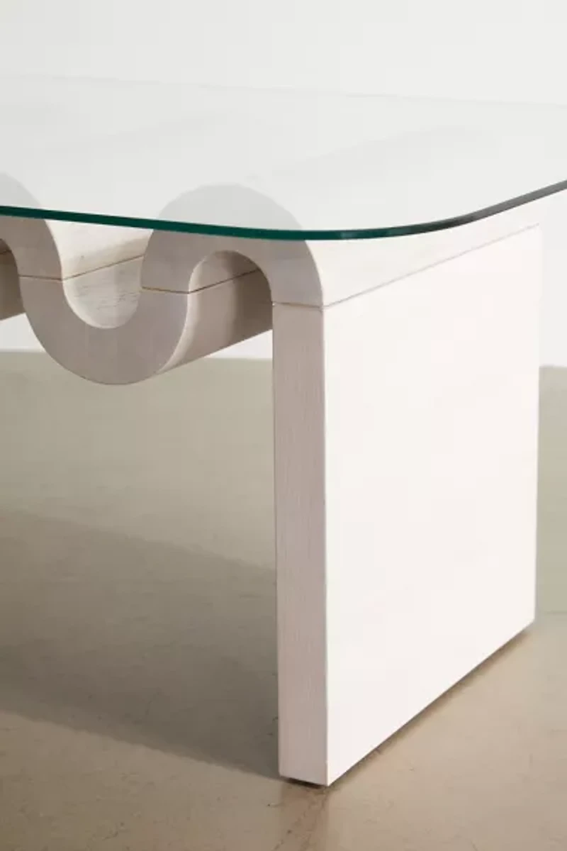 Aria Statement Wavy Coffee Table