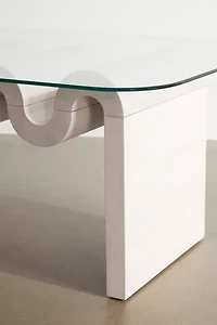 Aria Statement Wavy Coffee Table