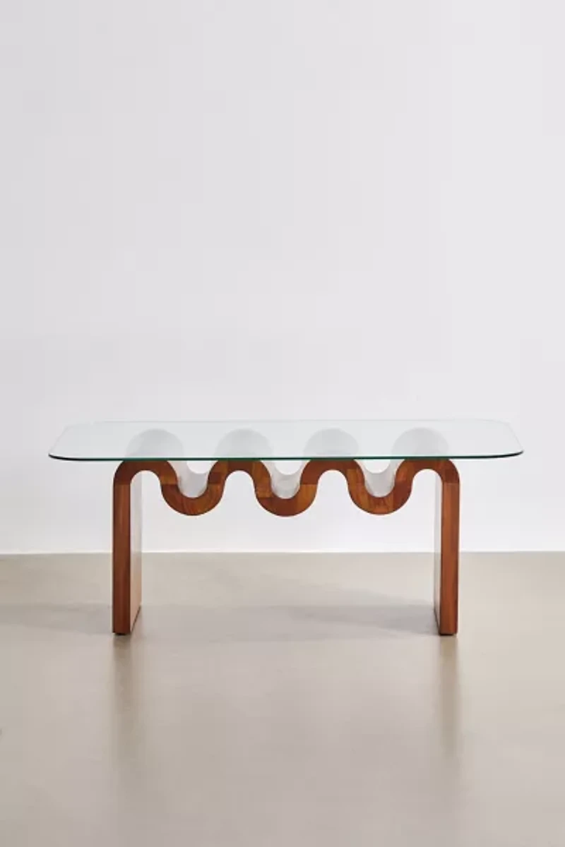 Aria Statement Wavy Coffee Table