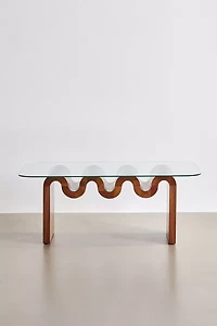 Aria Statement Wavy Coffee Table