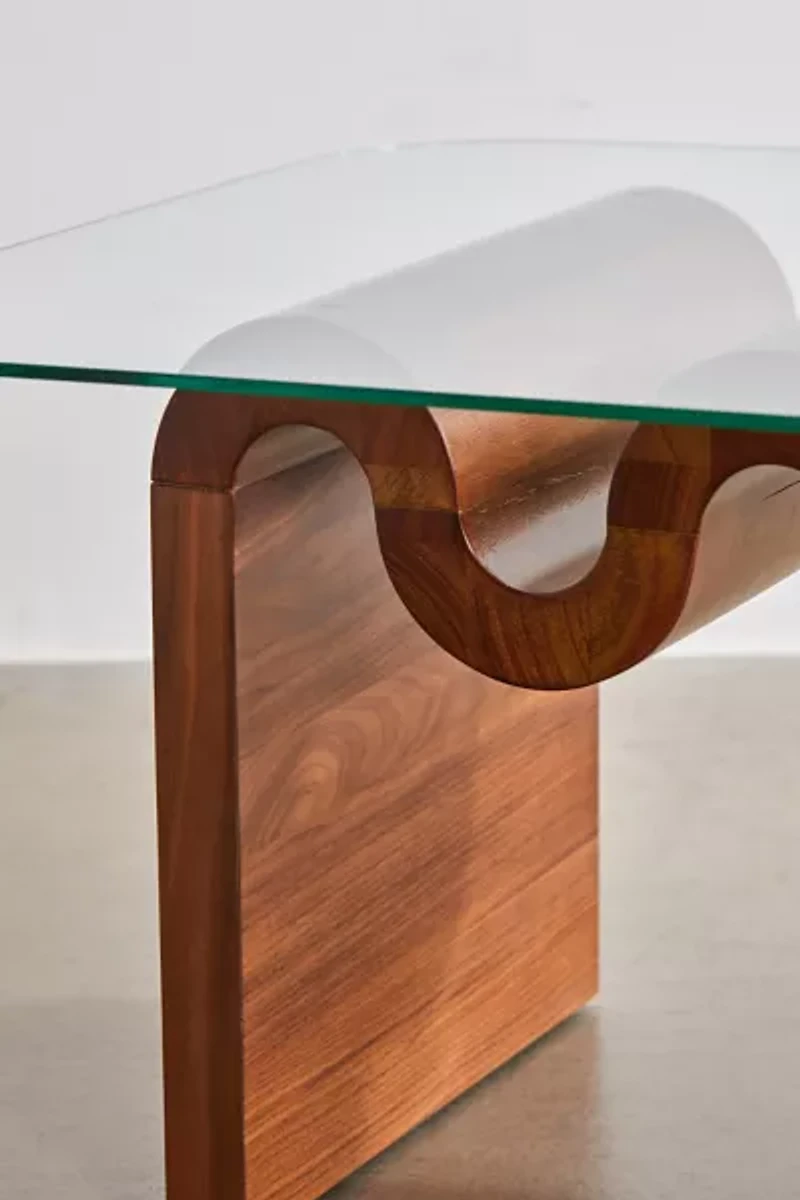 Aria Statement Wavy Coffee Table