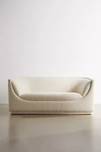 Aria Upholstered Curved Sofa