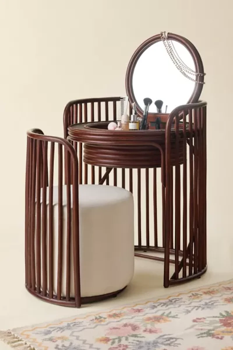 Elise Vanity & Stool Set