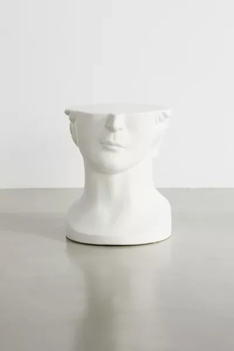 Bust Ceramic Side Table/Nightstand