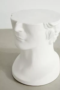 Bust Ceramic Side Table/Nightstand