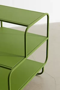 Alana Metal 3-Tiered Side Table/Nightstand