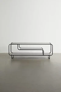 Alana Metal 3-Tiered Coffee Table