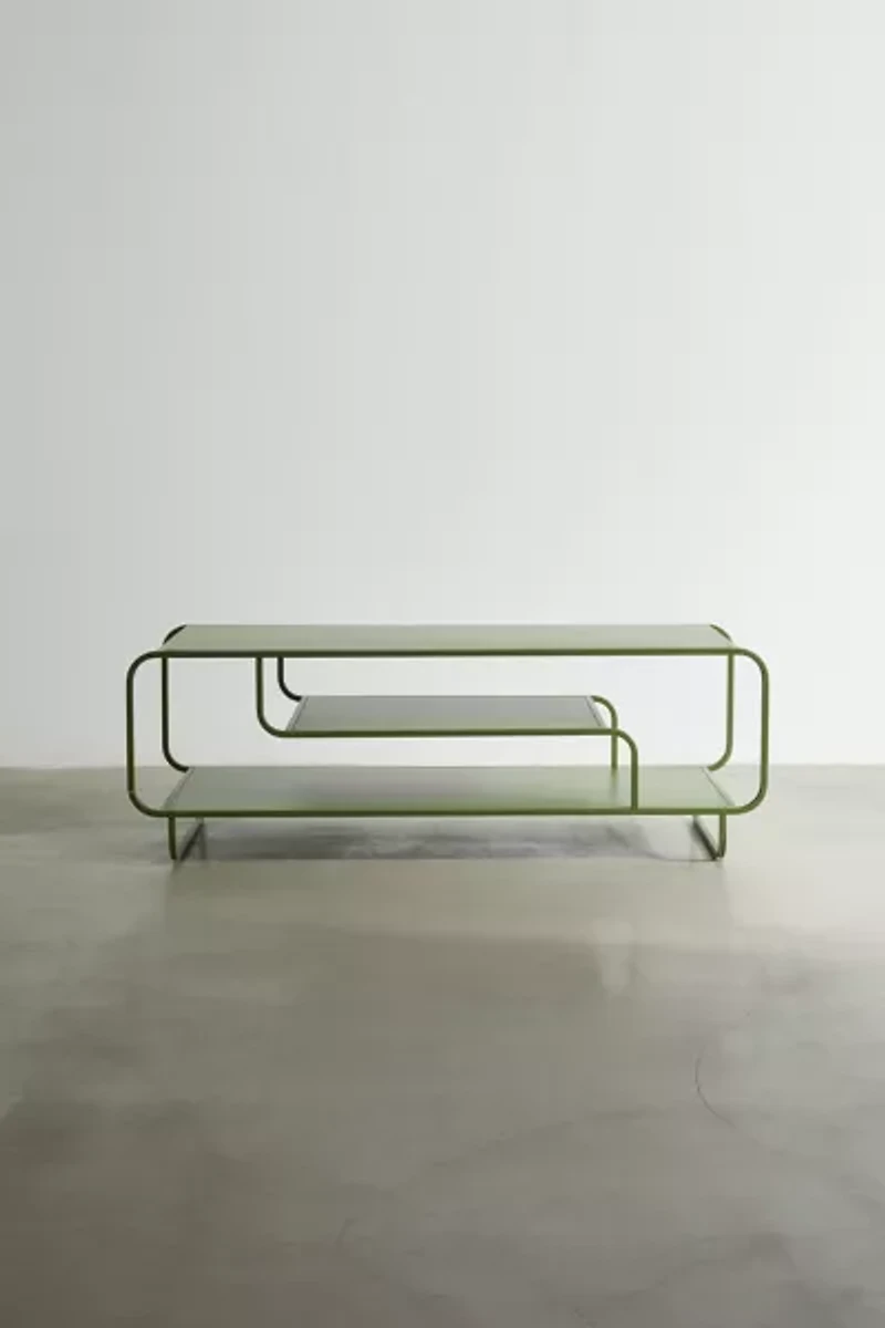 Alana Metal 3-Tiered Coffee Table