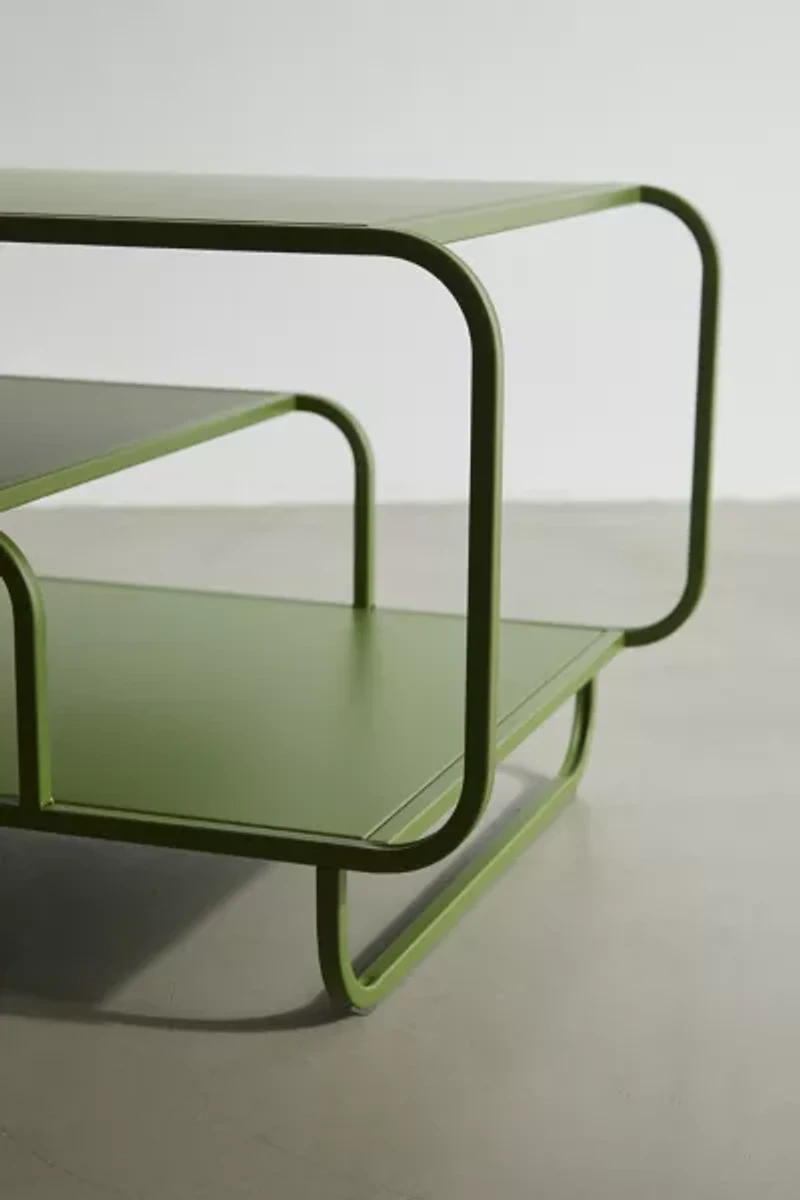 Alana Metal 3-Tiered Coffee Table