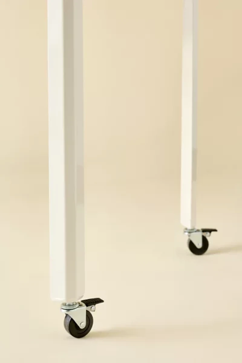Ryan Rolling Metal Desk