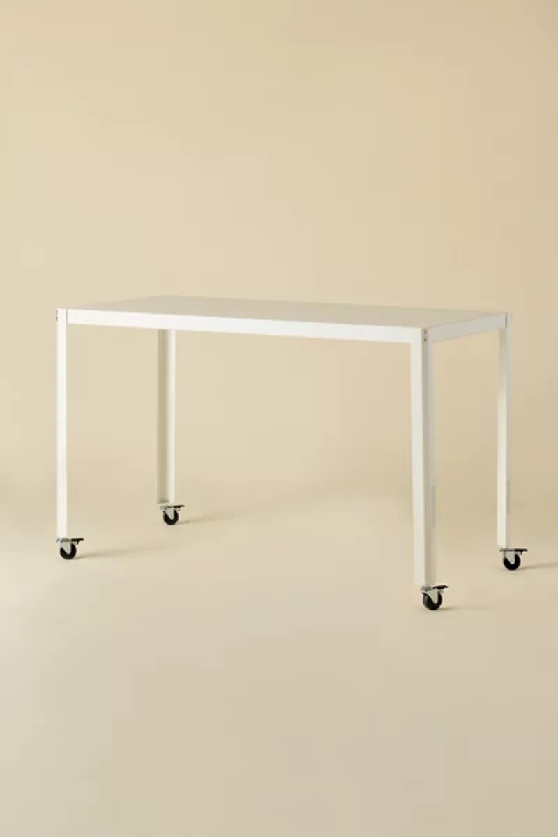Ryan Rolling Metal Desk