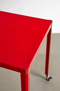 Ryan Rolling Metal Desk