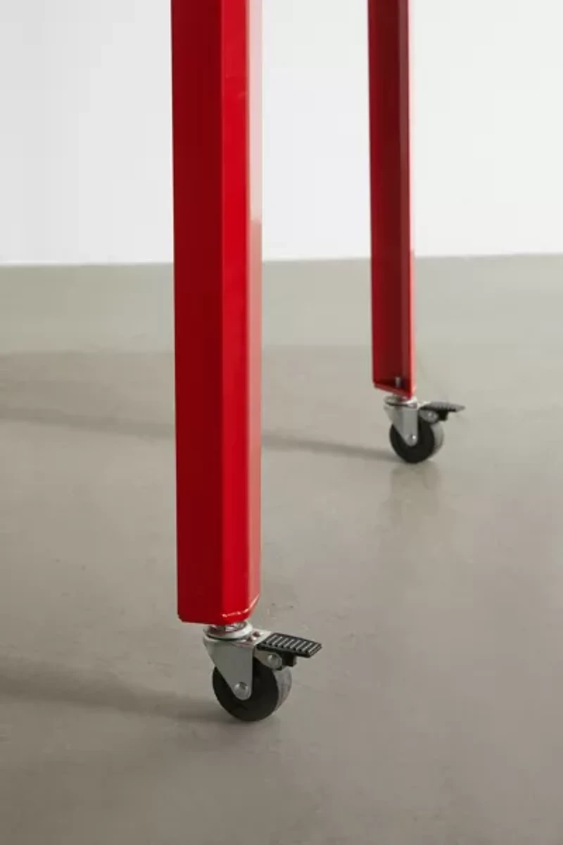Ryan Rolling Metal Desk