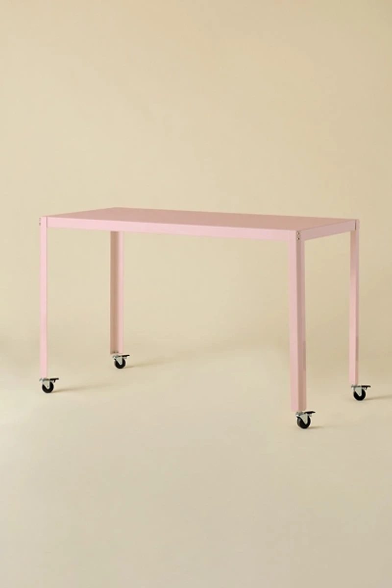 Ryan Rolling Metal Desk