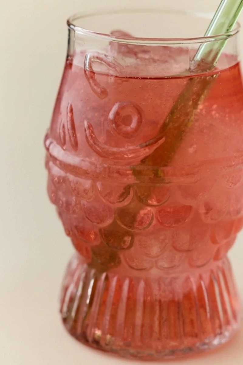 Pressed Fish Juice Glass