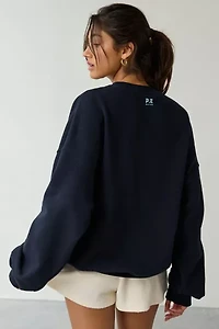 P.E Nation Heritage Boucle Graphic Crew Neck Pullover