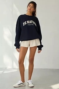 P.E Nation Heritage Boucle Graphic Crew Neck Pullover