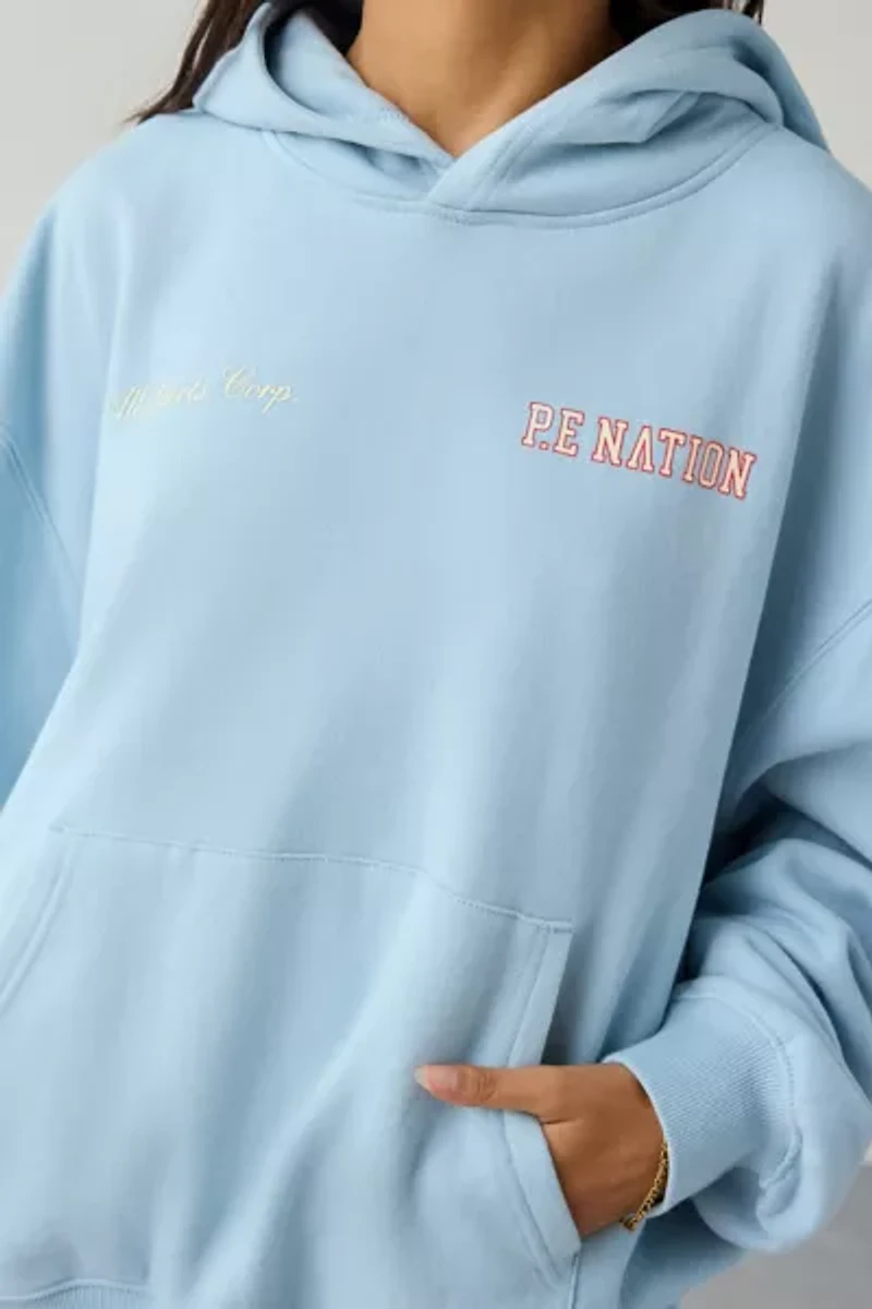 P.E Nation Surge Graphic Oversized Hoodie Sweatshirt